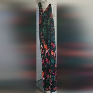 Womans Soma Maxi Dress Size L . One Shoulder. Preowned.